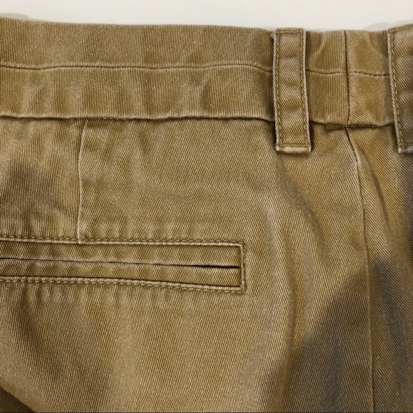 J. Crew Chino Tan/Khaki Low Rise Cotton Shorts - Picture 8 of 8